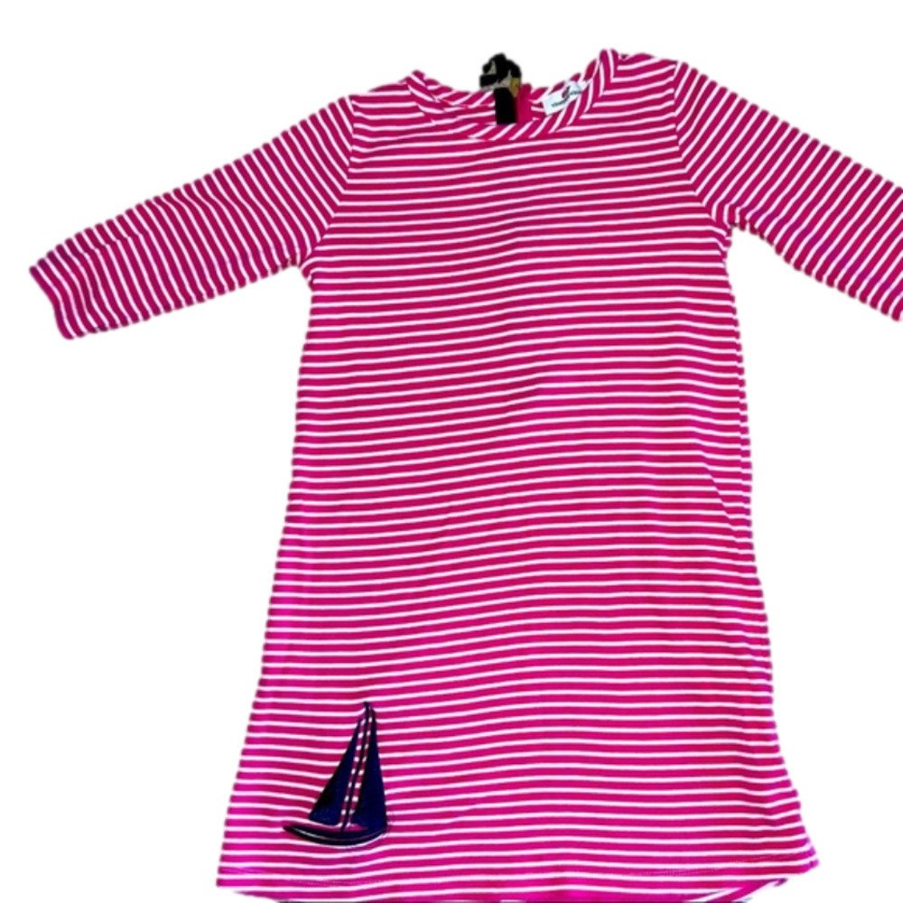 GIRL’S Vineyard Vines 100% cotton,  striped dress